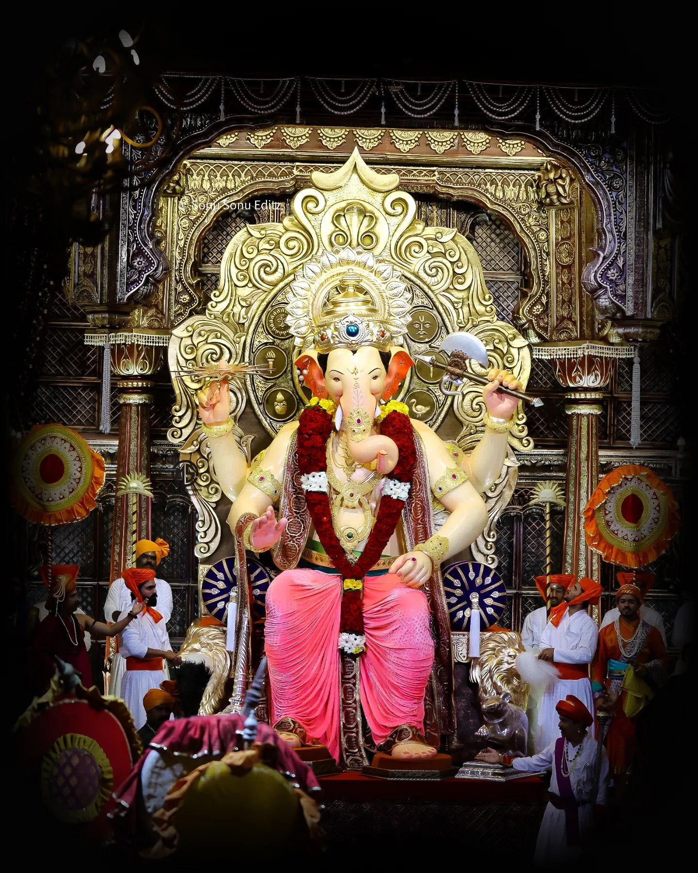 Papel De Parede Ganpati Lalbaugcha Raja 2024 Ganesh Chaturthi 2023 